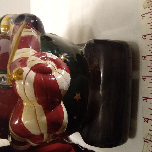 Debbie Mumms Vintage Sakura Santas Cookie Jar - Picture 11 of 12